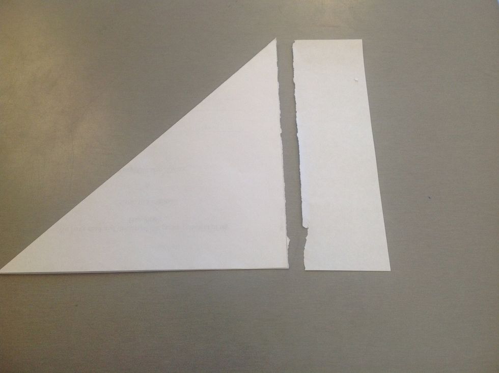 When ready you should unfold the flap and rip or cut it off with a pair of scissors