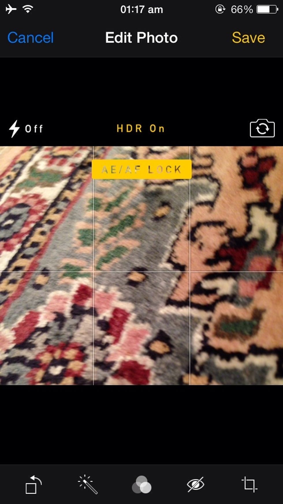 When snapping pics in Landscapes,Portraits in Sunlight & Low-Light and Backlit Scenes turn on the HDR button located on the top-middle of the screen. It'll make your photos look much better.