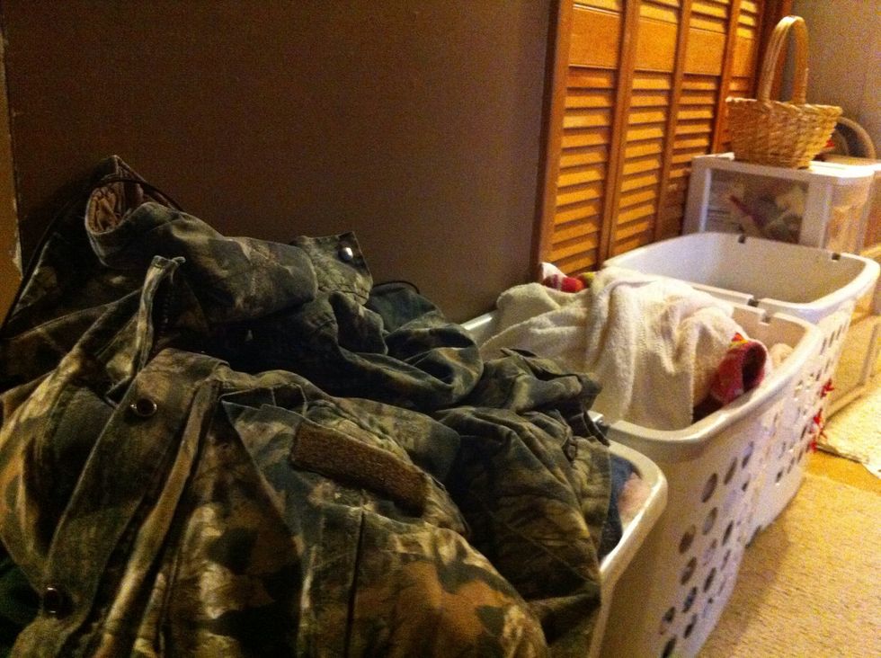 When sorting note which piles up first. When a basket gets full. STOP sorting. Mine is the colors. Start a load with that basket.