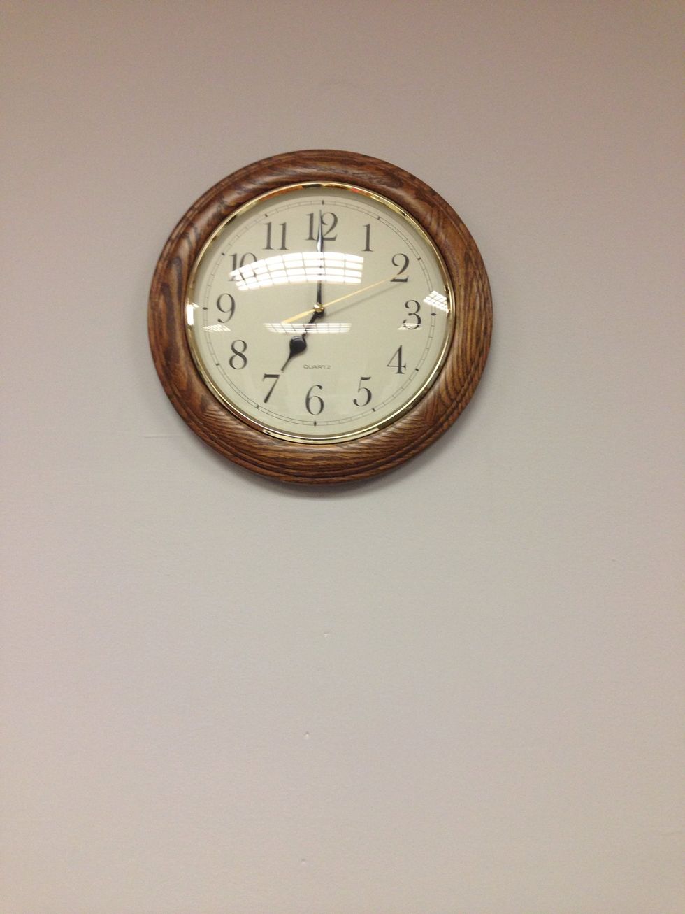 When the clock strikes seven look alert, get your game face on and be ready to elbow your way to the front of the line.