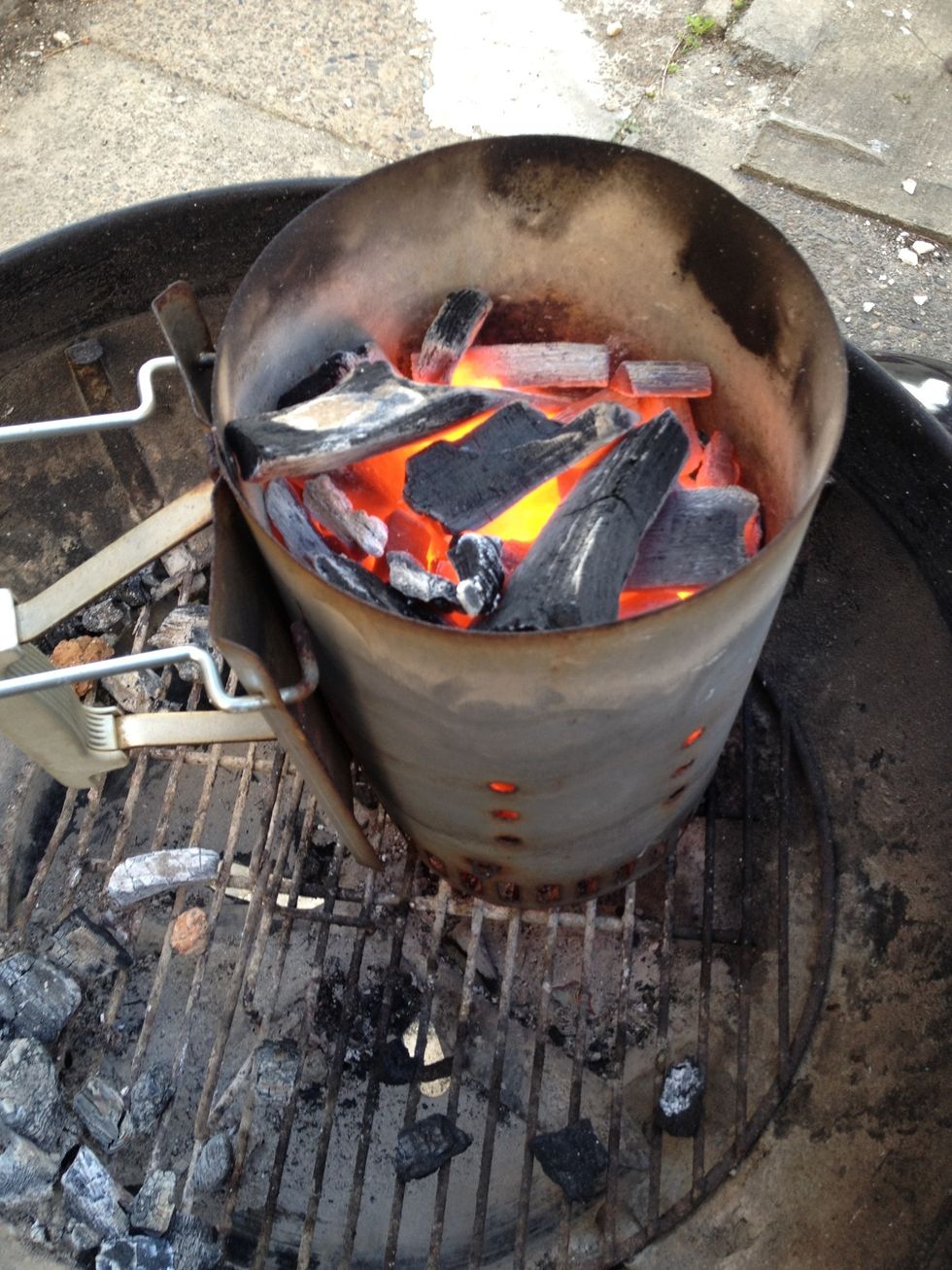 when the coals are ready...