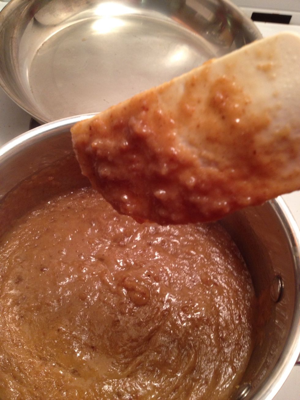 When the consistency looks like this...