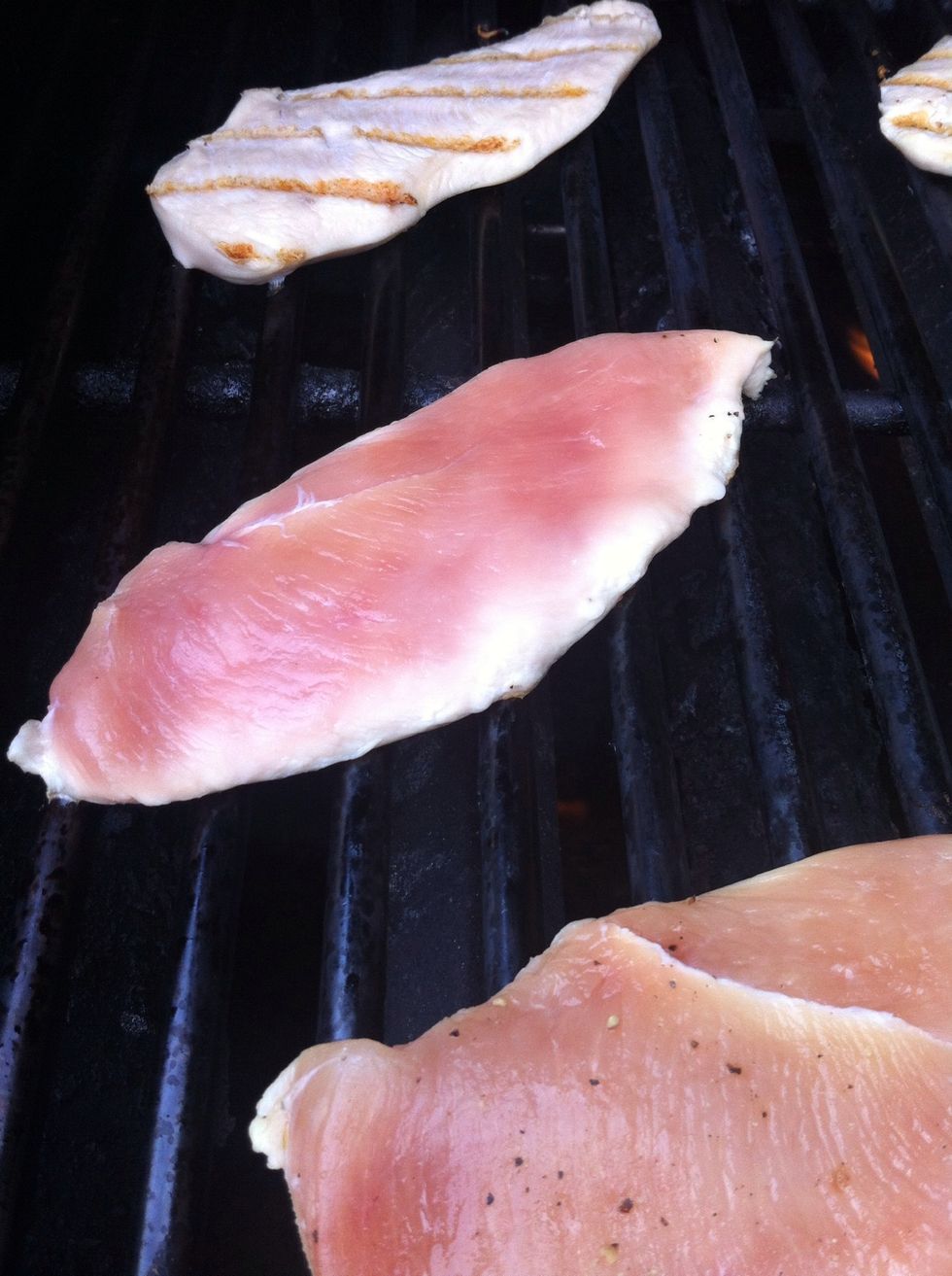 When the edges are white, it's time to flip.