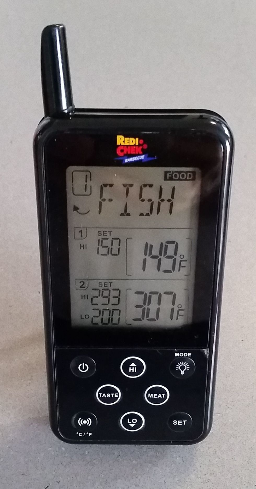 When the inner temperature of the Salmon reaches 150dgrees or when it reaches your desired firmness ...