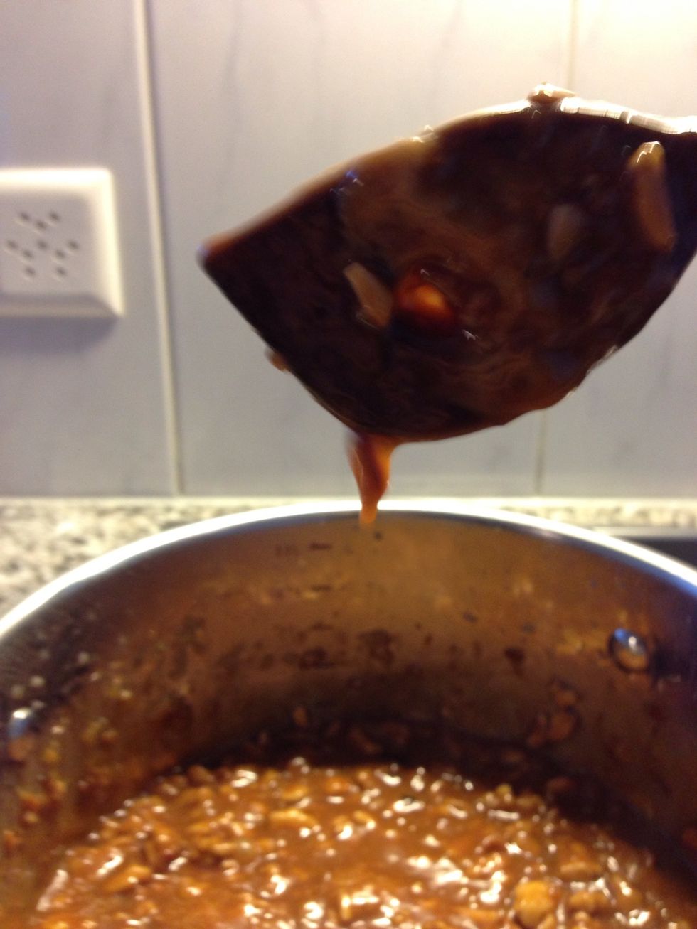 When the mass doesn't drops too fast, you cool down the mass.