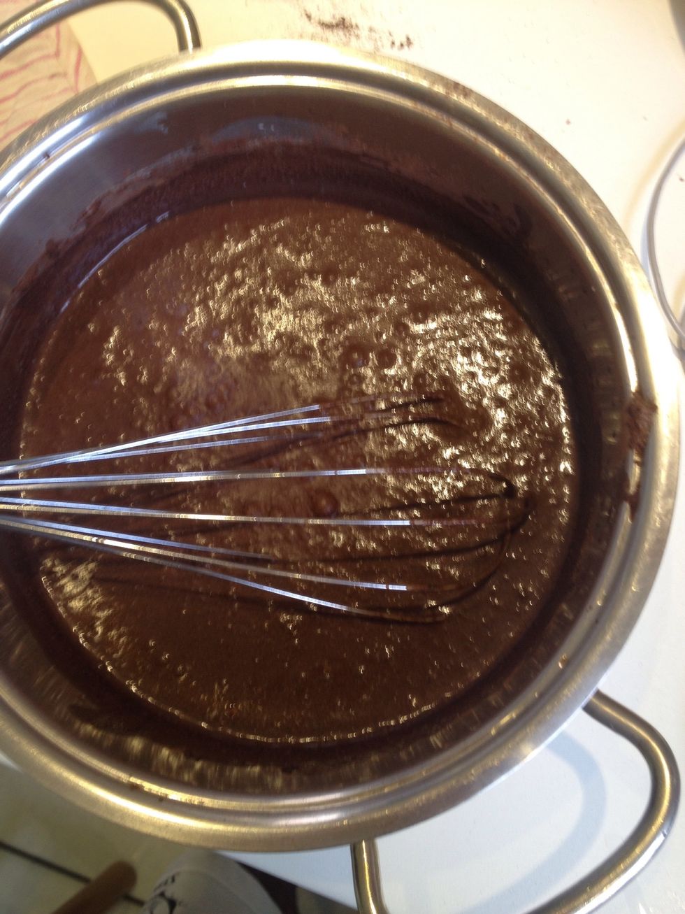 When the mixture boils let it boil for another 6/7 mins mixing with a spoon