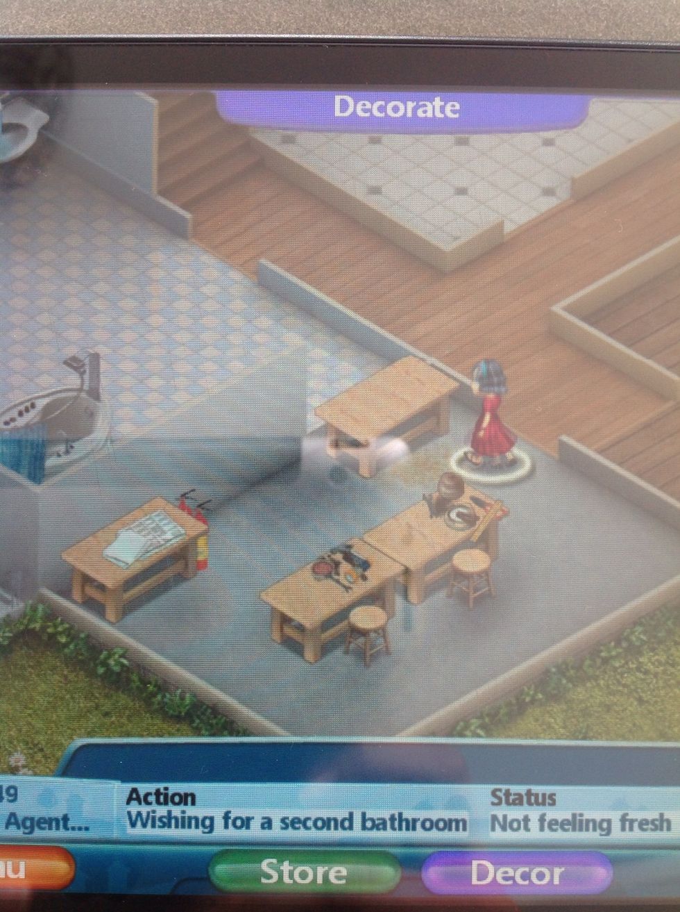 When the oven is on fire or the sink is broken get one of your family members to this room to take the needed item and stop the fire or the broken sink with it.