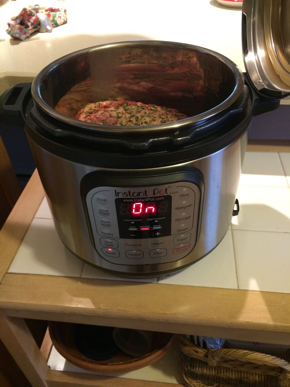 How to cook leg of lamb in instantpot B+C Guides