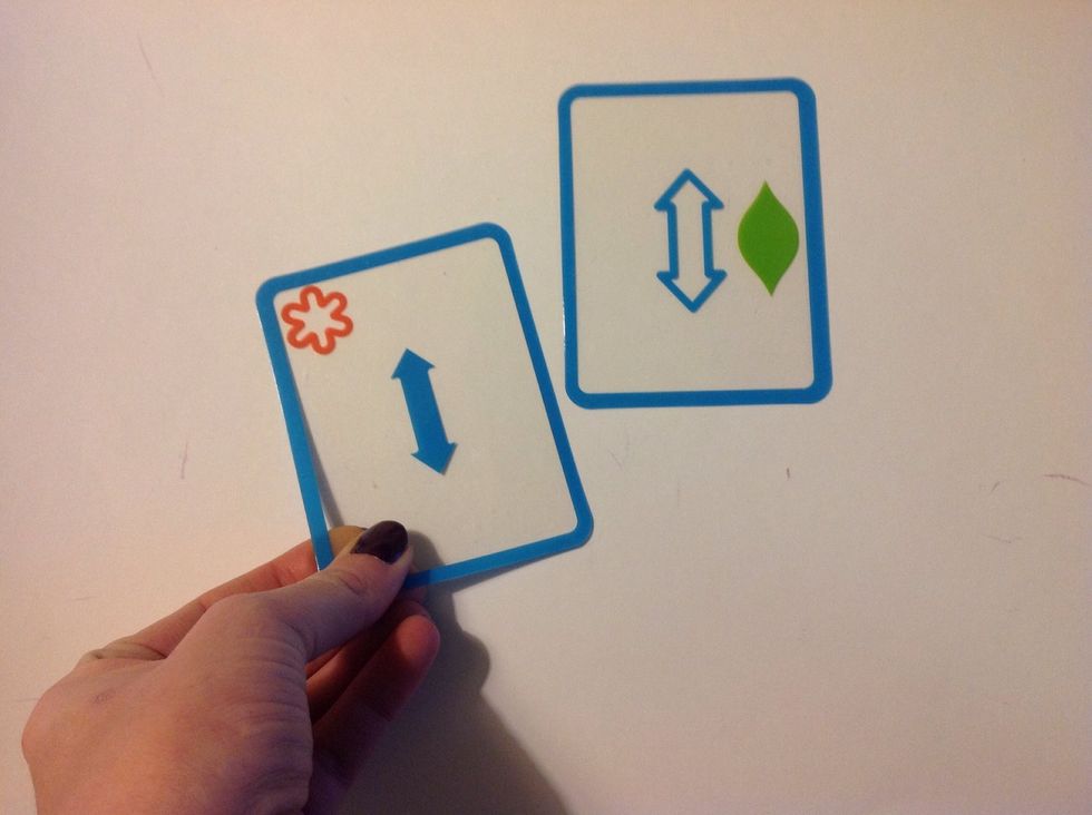 When the student has matched the card correctly three times consecutively, I then hand them a card that does NOT match. The student should be able to identify that it is not a correct match.