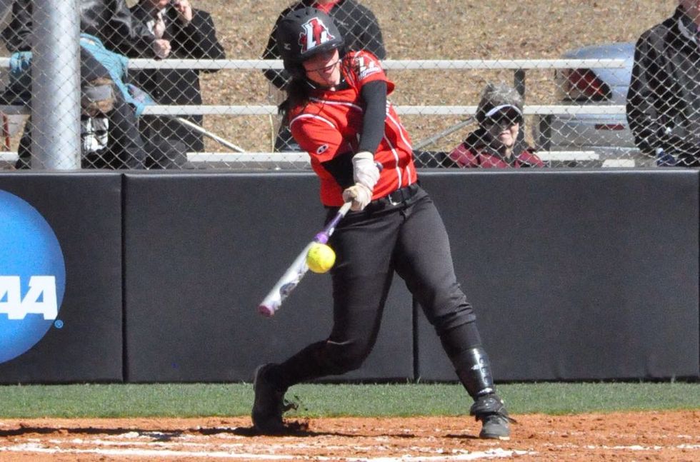 When the timing is right, your hips should be completely opened up toward the field when contact is made. Your eyes should still be focused on the ball as it makes contact with the bat.