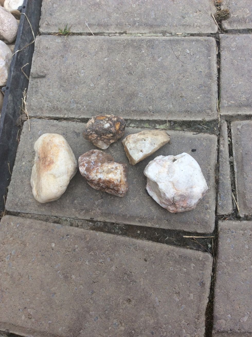 When these rocks are broken down by water, ice or wind the rocks wear down. When the wind picks up each rock it deposits it to another location. This is when drought takes place. This is because when