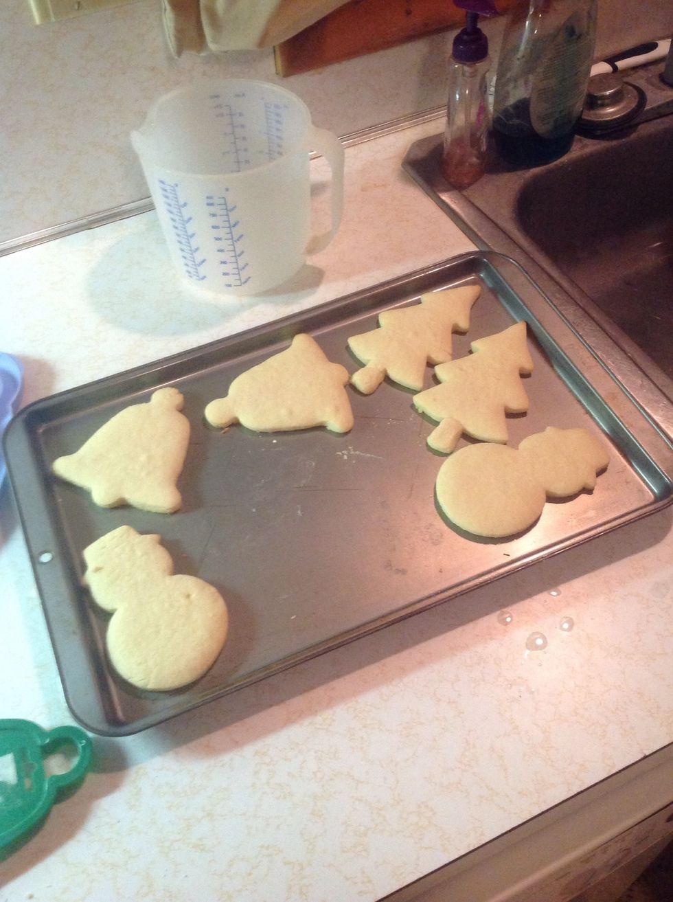 When they are done, let them cool to air temperature.