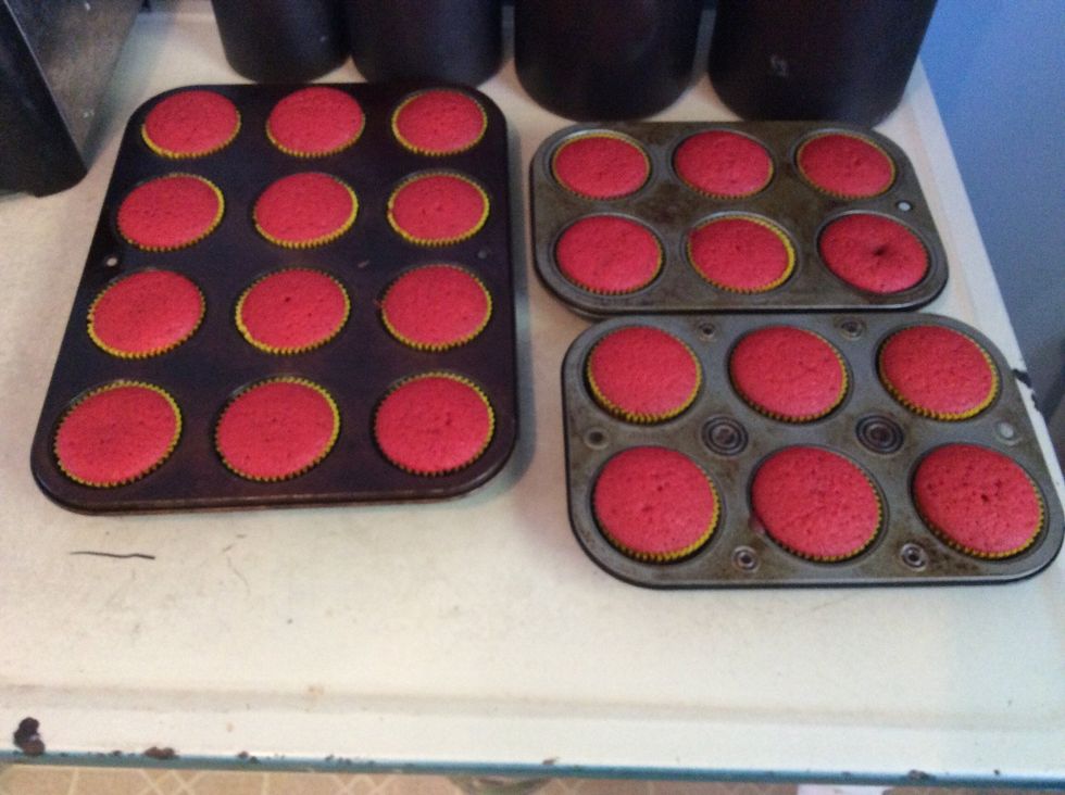 When they are done take them out of the oven and let them completely cool.