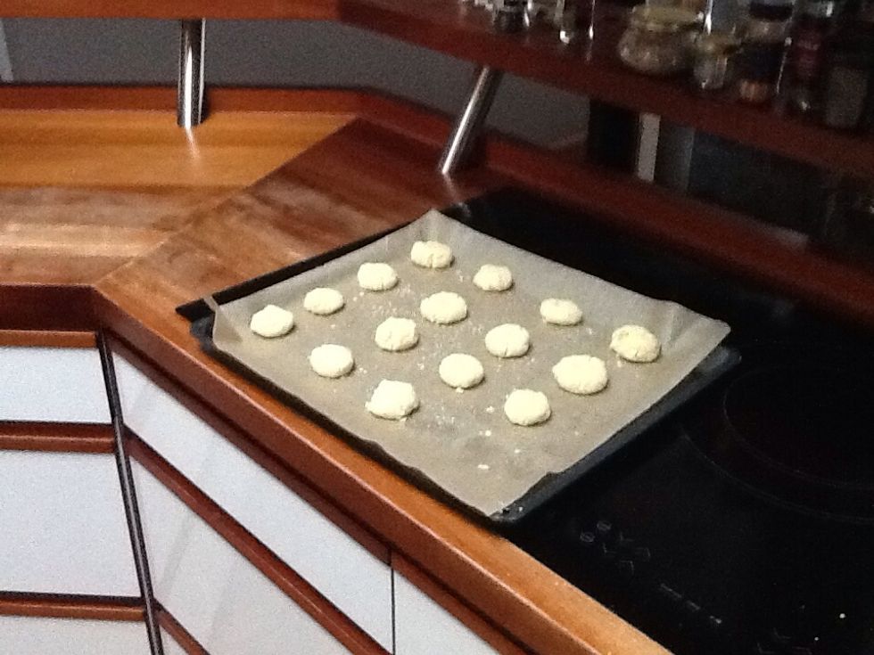 When they are ready Let them cool down for a few minutes