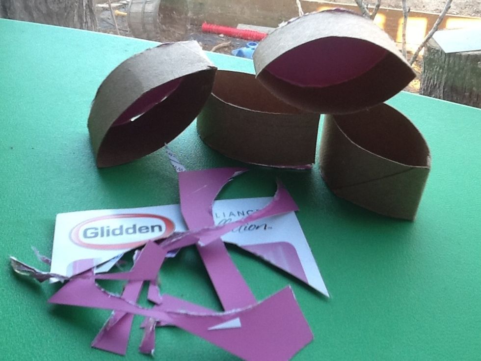 When they dry cut them out