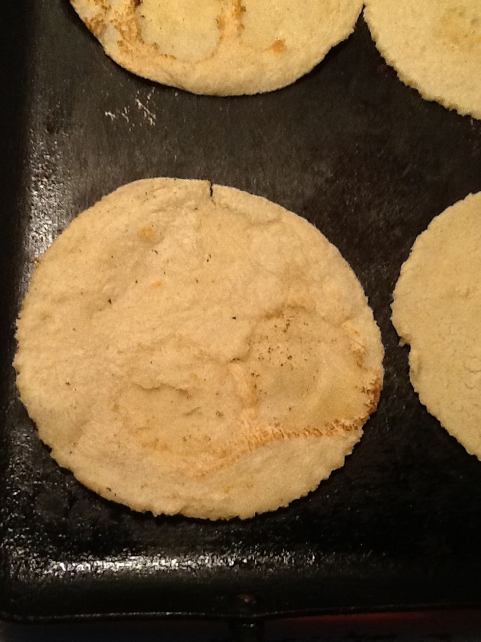 When they look like this your tortillas are done