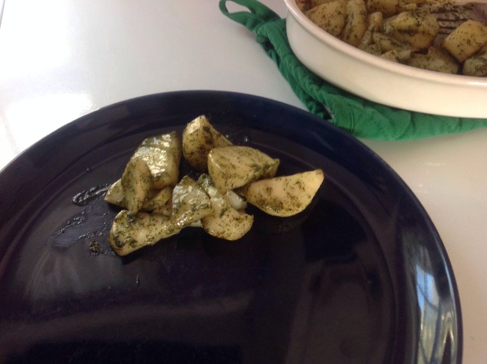 When they're done, eat and enjoy them!