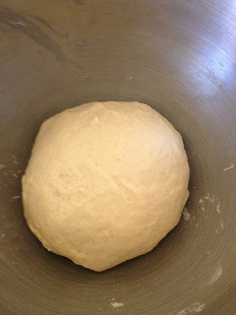 When u finish make sure the dough is soft