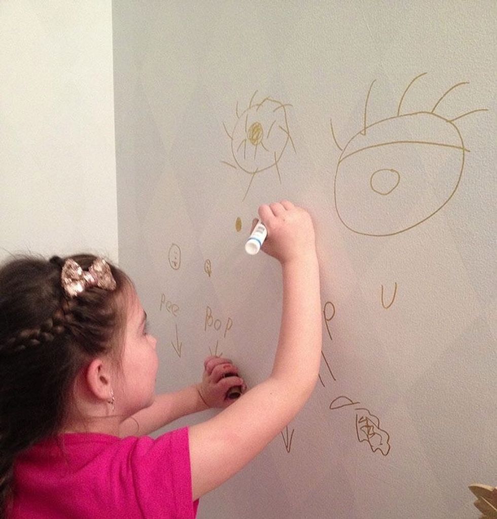 When ur child misuses crayons.... It can be used to remove crayon stains on the wall
