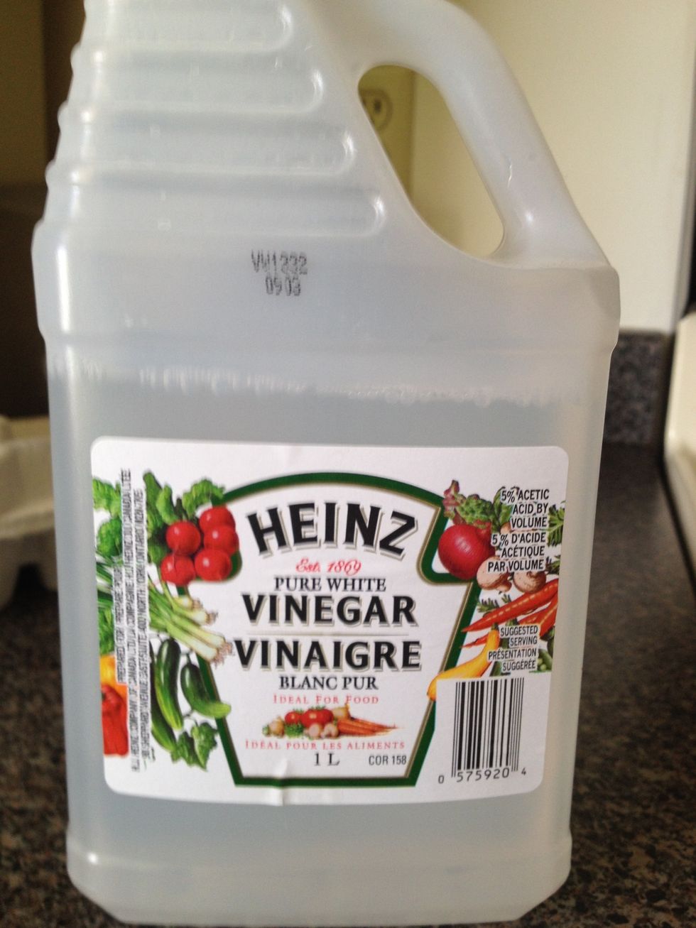 When water comes to simmer- add about half a TBSP of white vinegar to water. This helps the egg hold together :)
