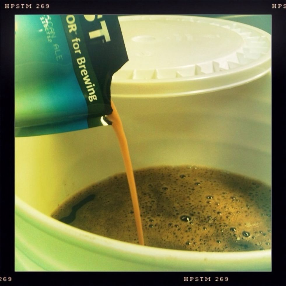 When wort reaches 78 degrees F, it's time to add the yeast.