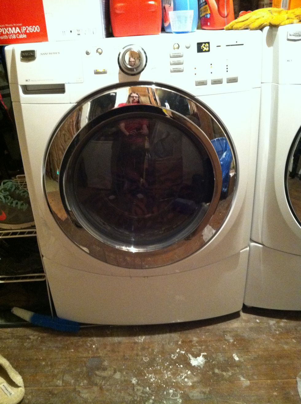When you are all done getting the blanket together, put it in the wash on normal cycle. When wash is done, stick it in the dryer and then you are ready to use your blanket!