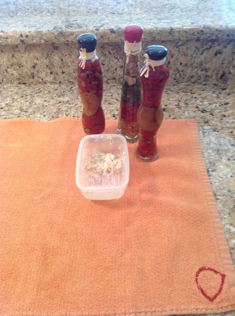 When you are done adding ingredients be sure to mix well.
