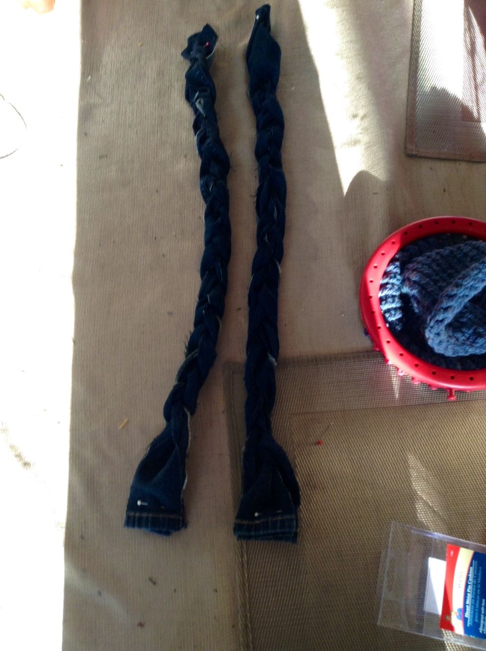 When you are done, they should look lick this.