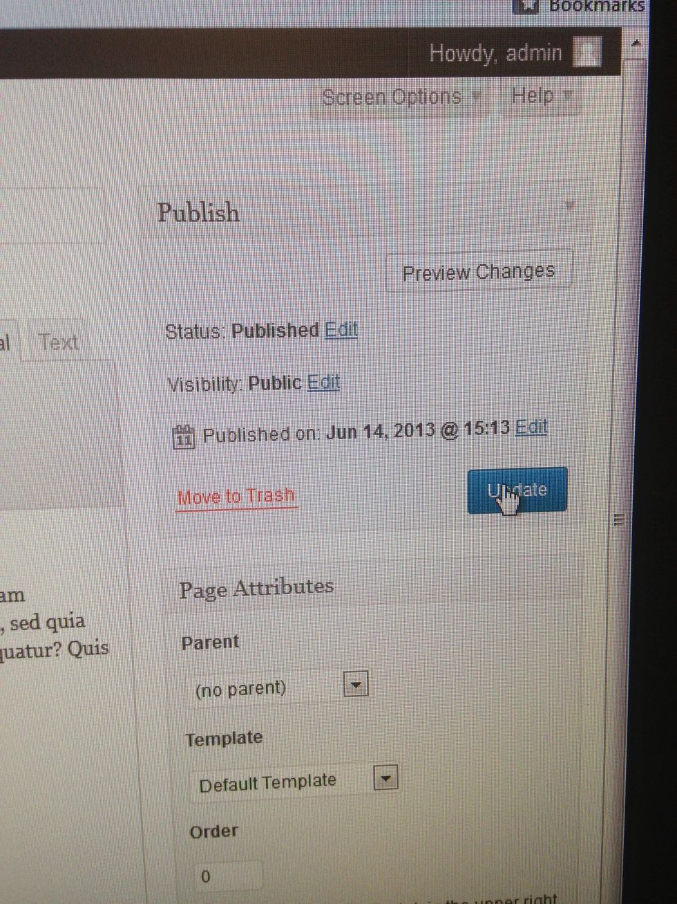 When you are finished editing hit the big blue Publish button on the top-right.