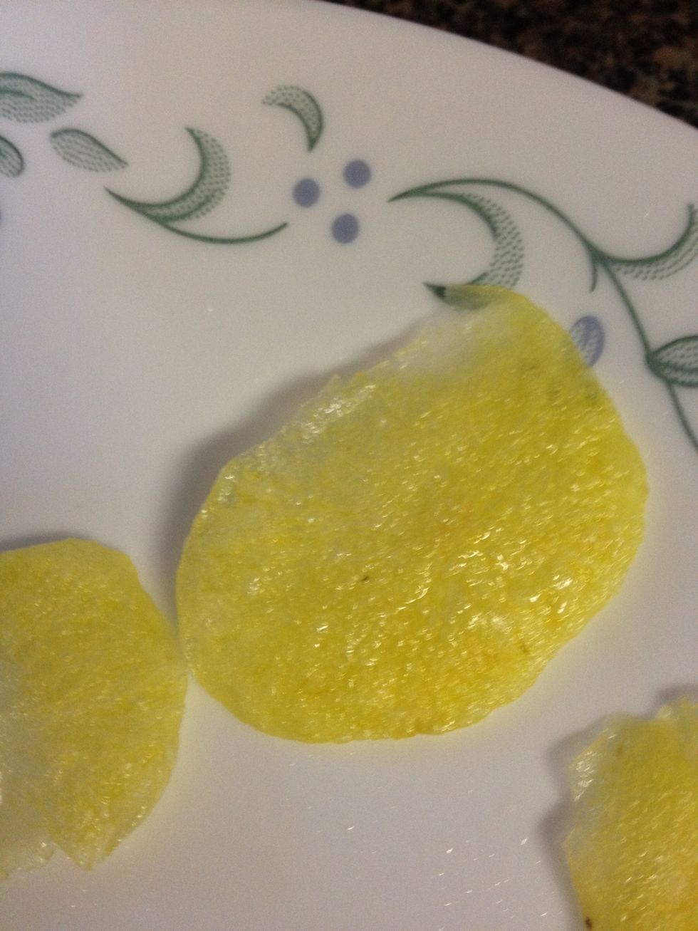 When you can see they are slightly crunchy, reduce time to 30 seconds.