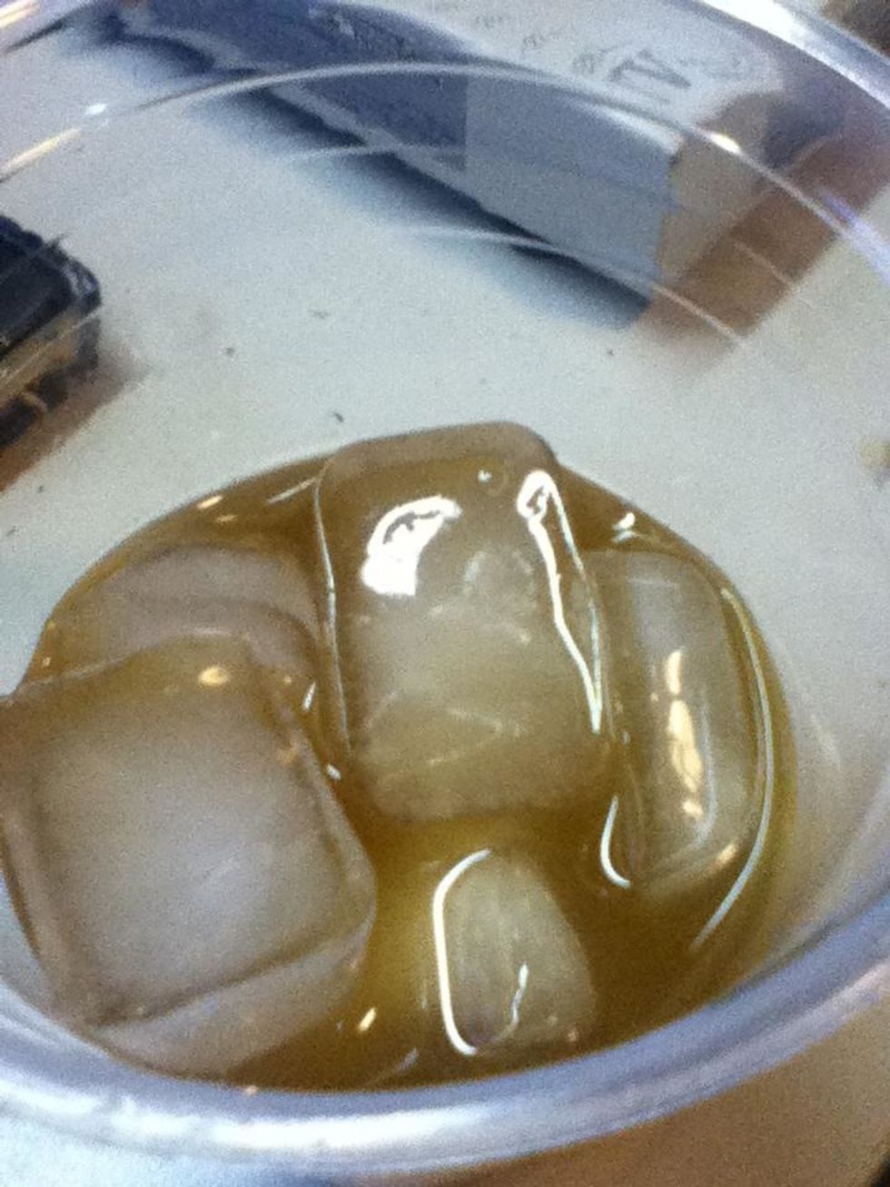 When you drink it make sure to put a lot of ice so it is nice and cold.