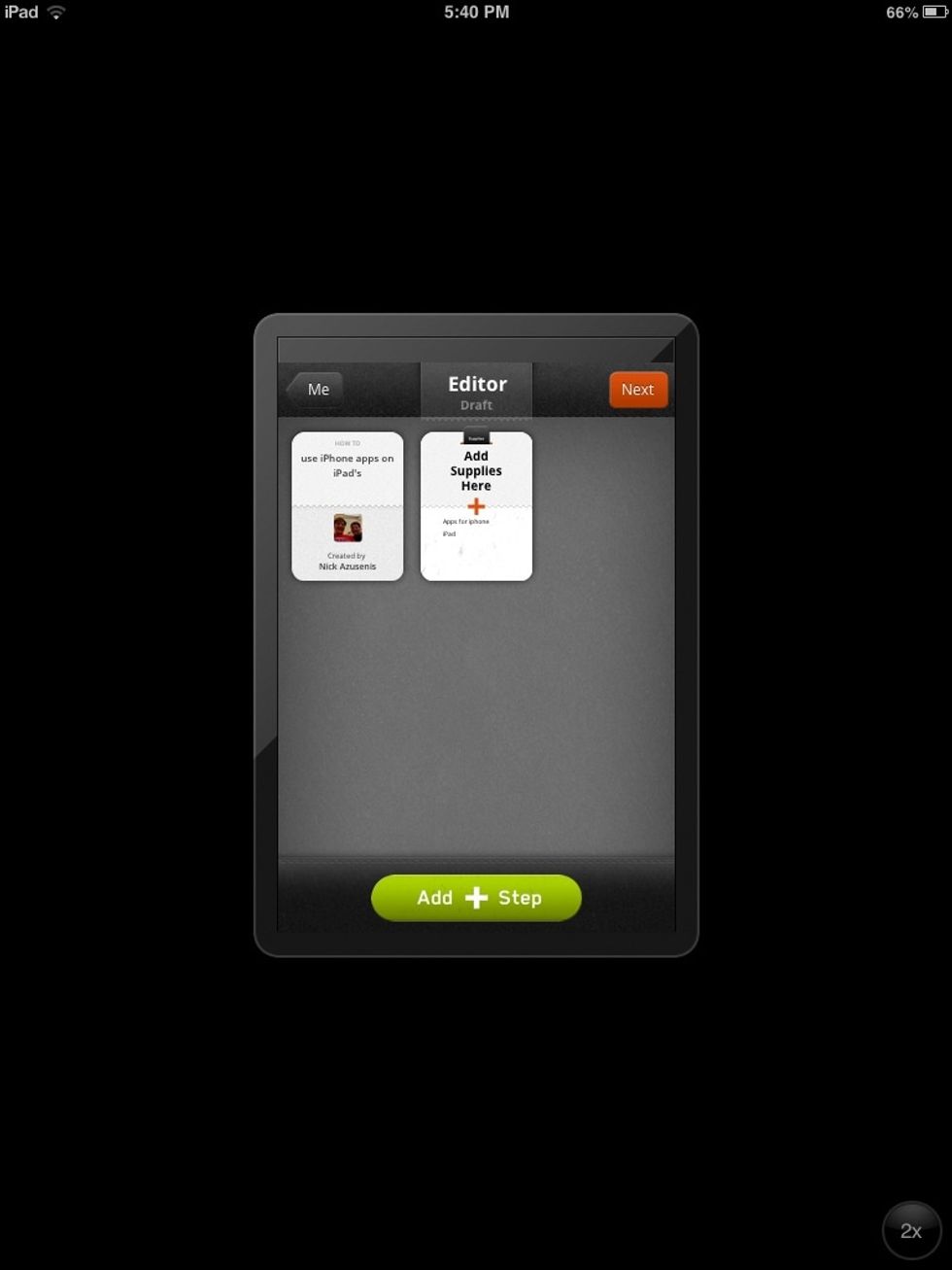 When you first put an iPhone app on an iPad it will look like this.
