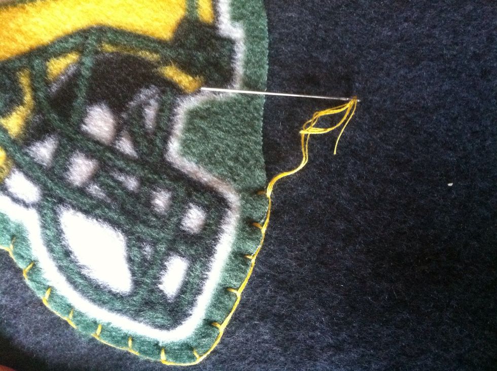 When you get to the end of your thread, don't panic!