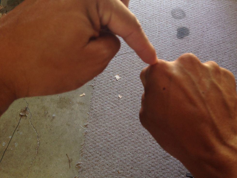 When you get to the next hand, the first knuckle should now be August.