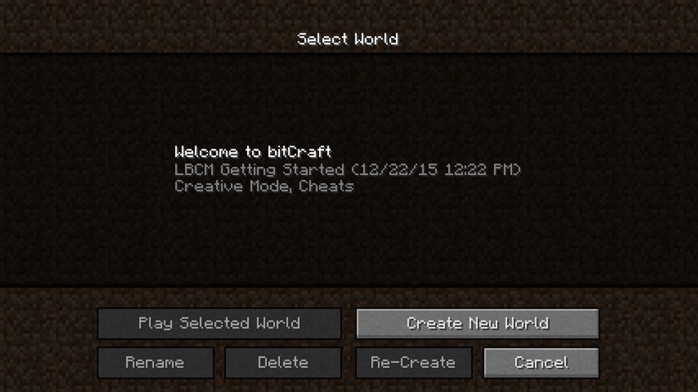 When you go to play single player there will be a tutorial / sample world to help you get started with the bitcraft mod. Definitely worth running through the tutorial world!
