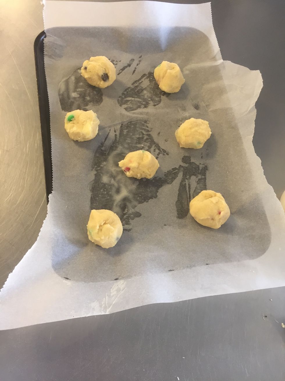 When you have done that put them in the oven for 15 mins at 190 degrees