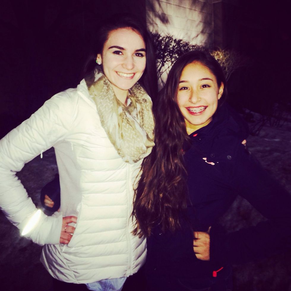 When you have that one friend who wants to be by your side no matter how silly the situation-that's who fran was the sister I never had.