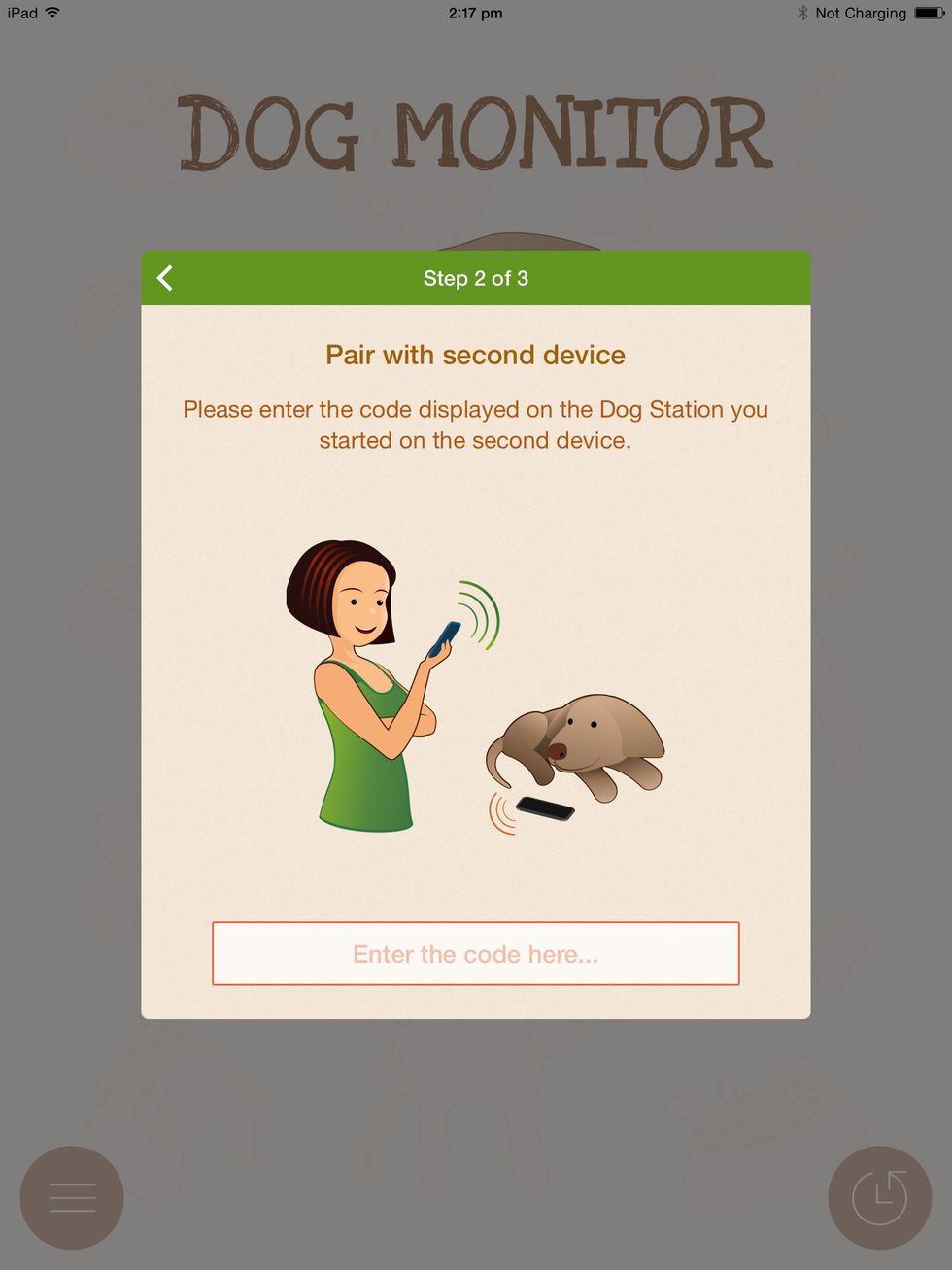 When you launch the app for the first time, tutorial will help you get started and connect your two devices