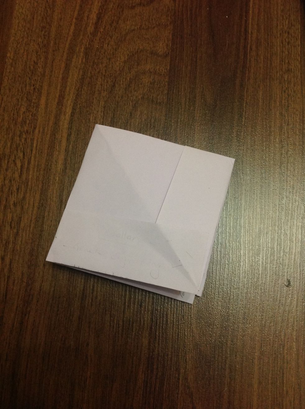 When you open it fully you will get a square look which is what we want