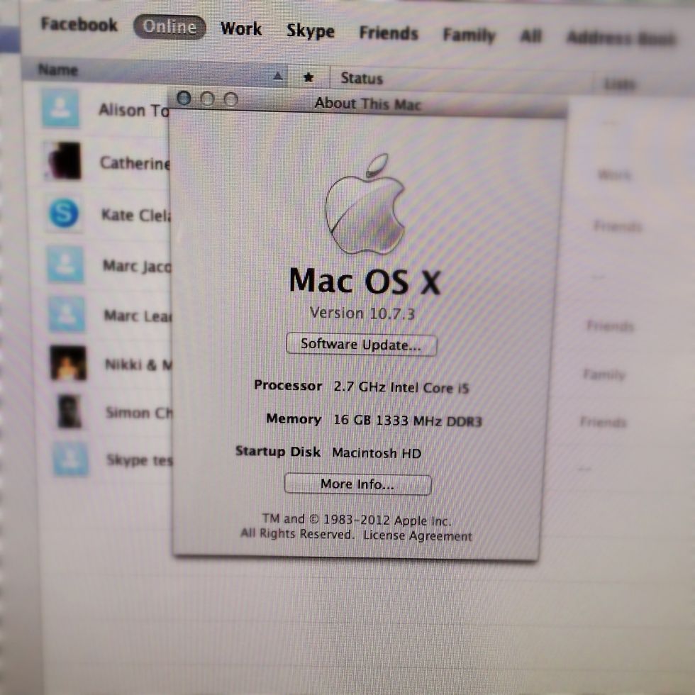 When you plug in and restart the machine, click on the Apple symbol (top left), choose 'About this Mac' and you'll see the new amount RAM appear beside 'Memory' - lovely!