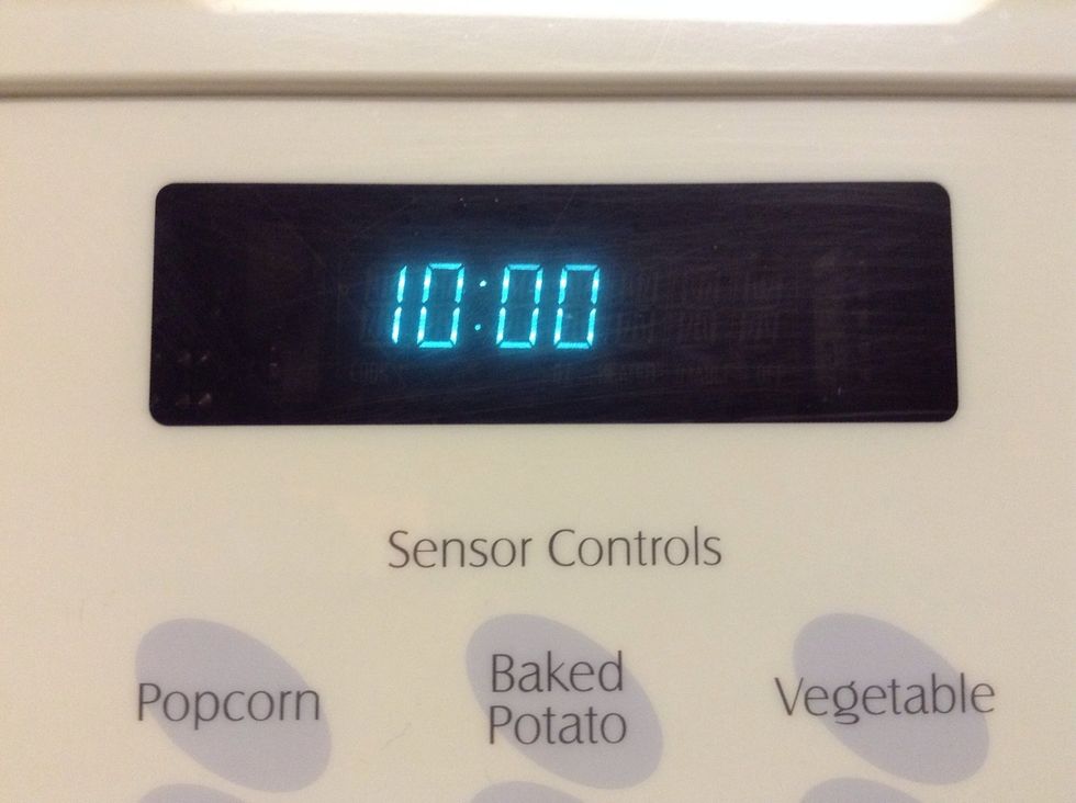 When you put the dough in the oven put a timer on for ten minutes so you don't burn them.