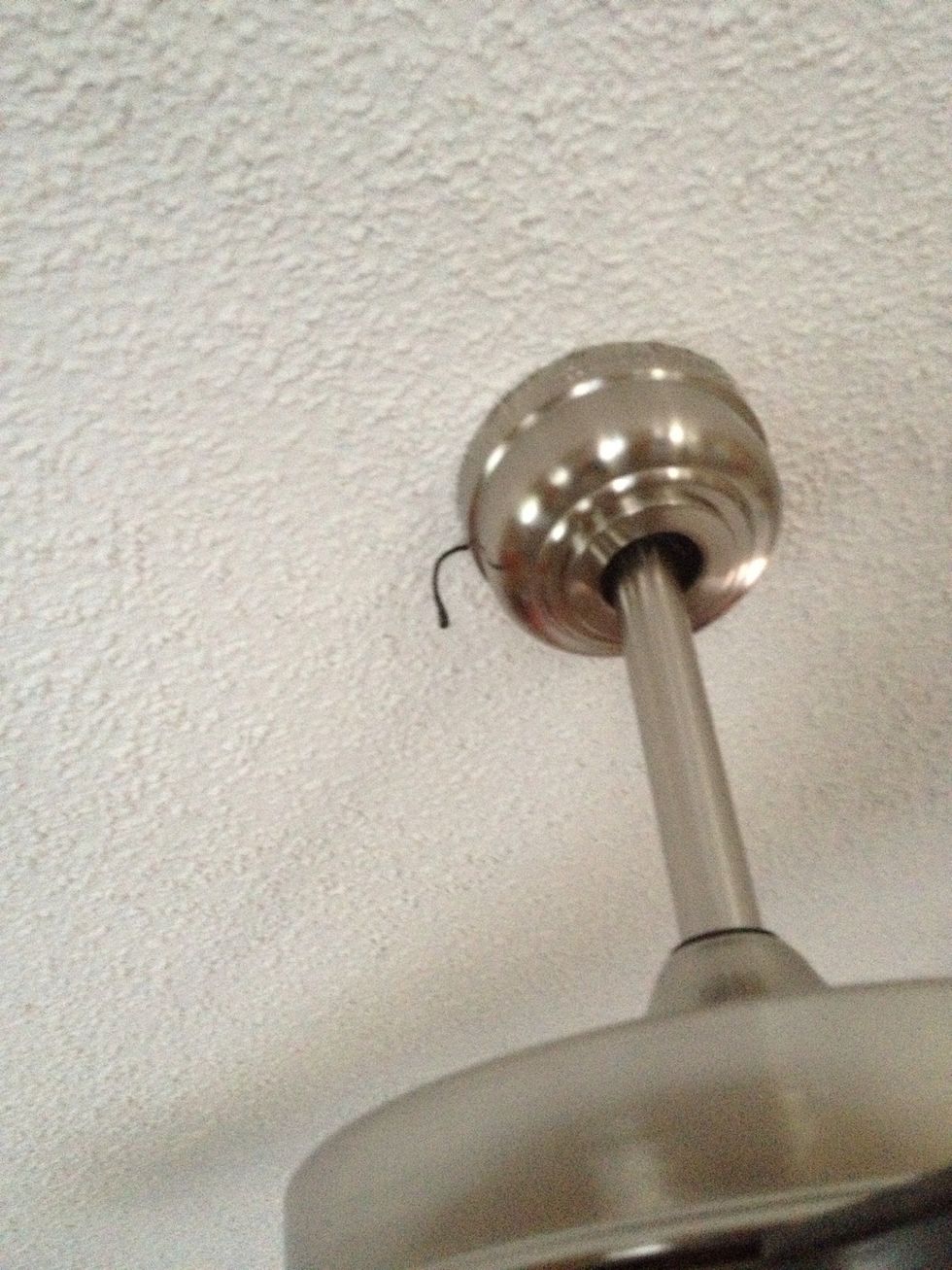 When you're closing everything, make sure the antenna from the box sticks out. Then tighten everything back up