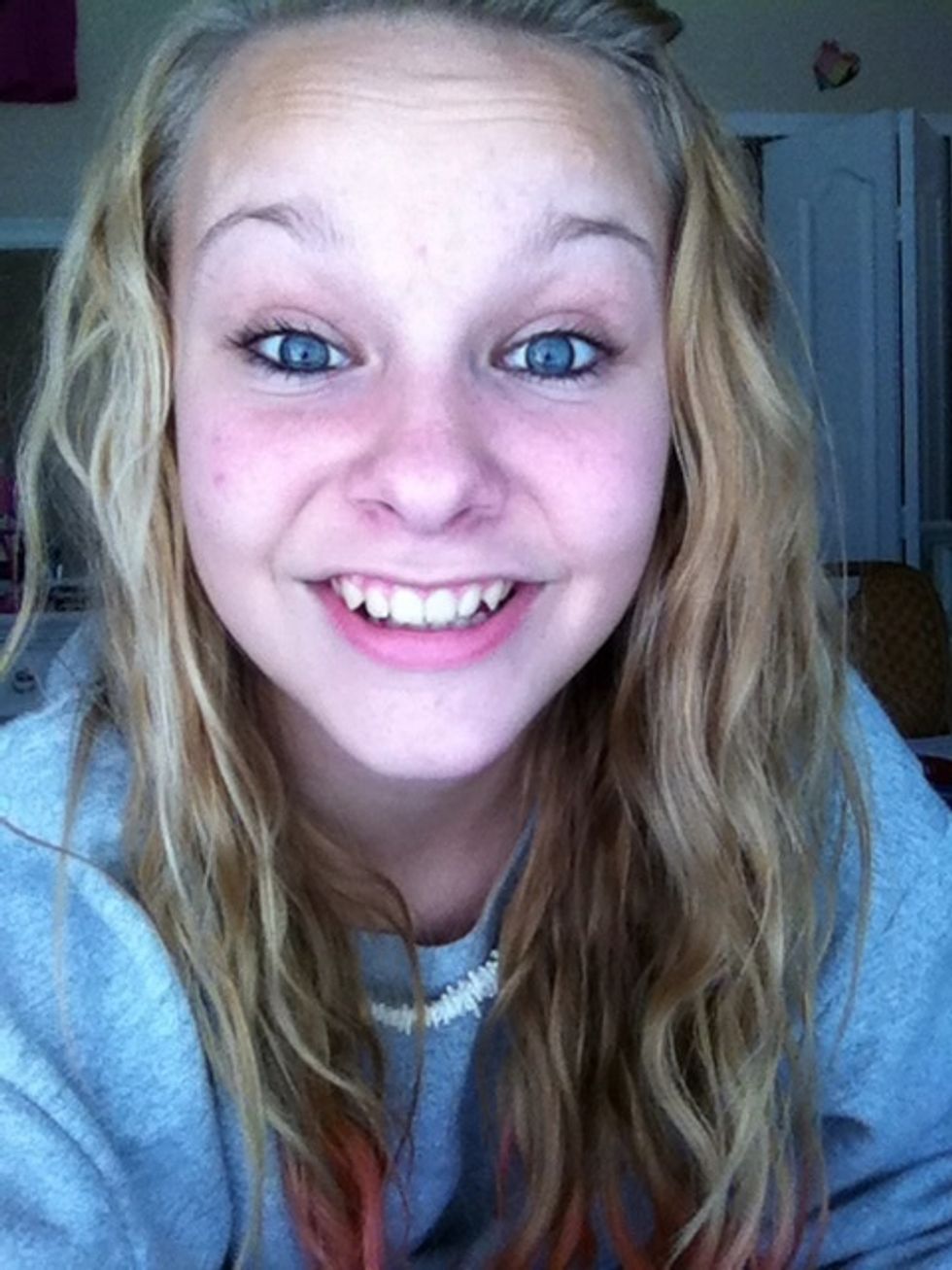 When you're done show off your bright smile and have a photo shoot like I did :)