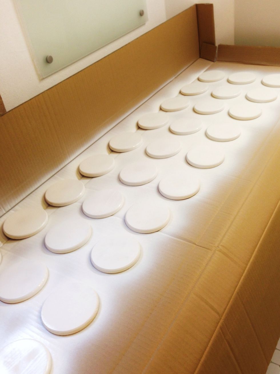 When you're done, wait for the paint to dry.