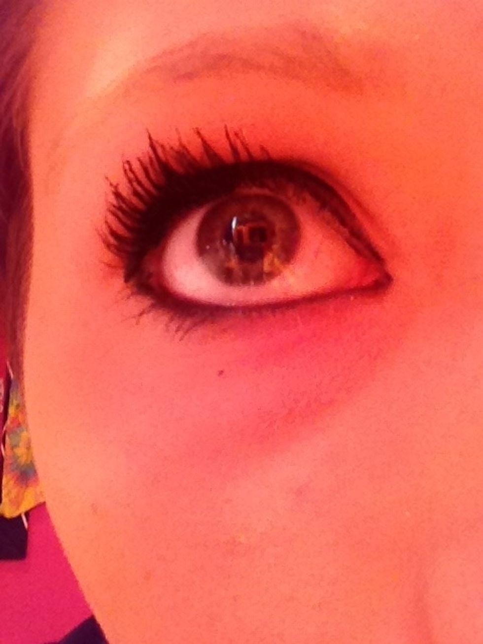 When you're done with the mascara.