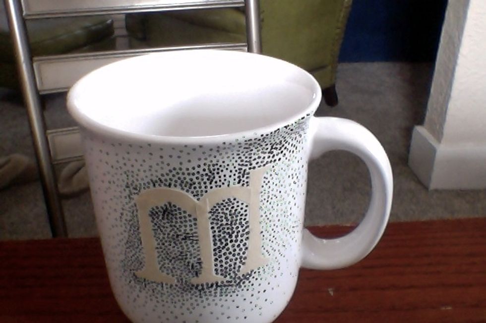 when you're satisfied, place in the oven