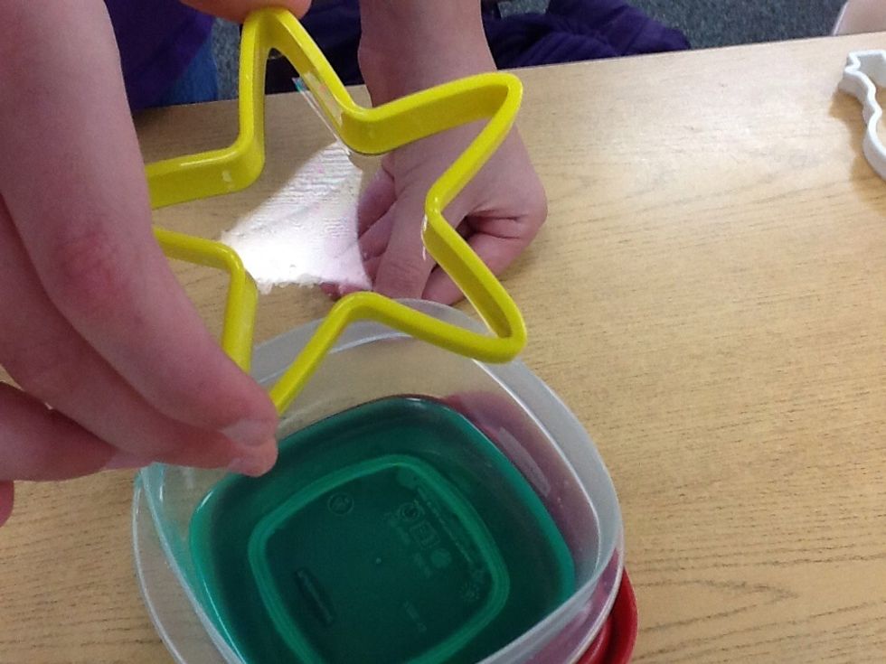 When you see a shiny bubble you are ready to blow