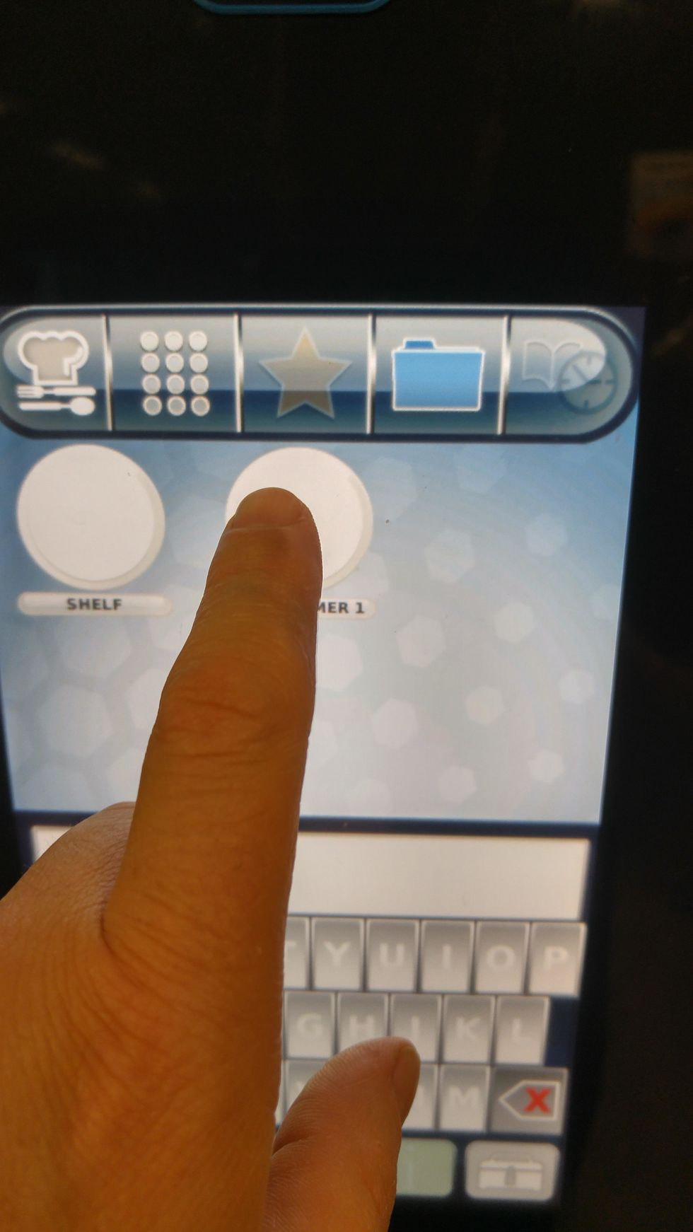 When you see the program you want, push it