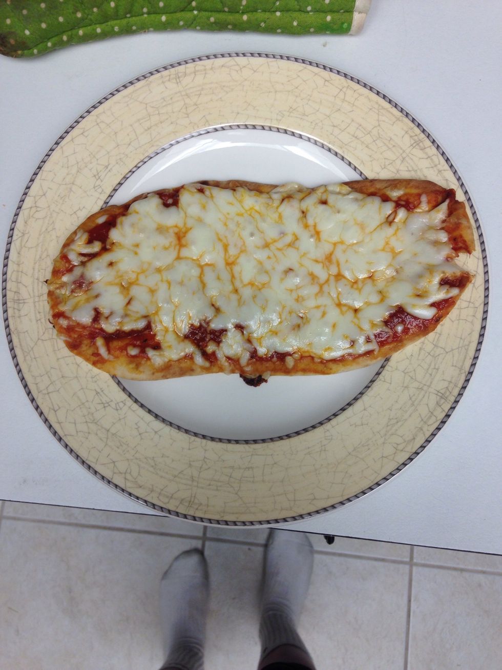 When you take it out it should look something like this.