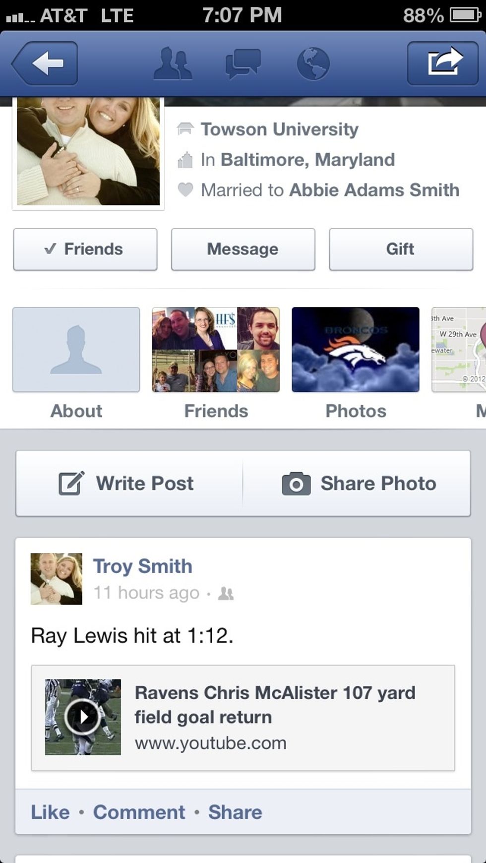When you've pulled up a person's page click the box just under their profile picture (it has a check mark next to it).